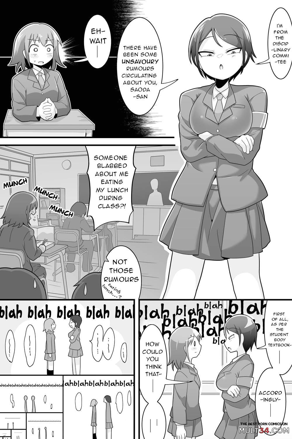 Futanari Dekachin School Life page 16