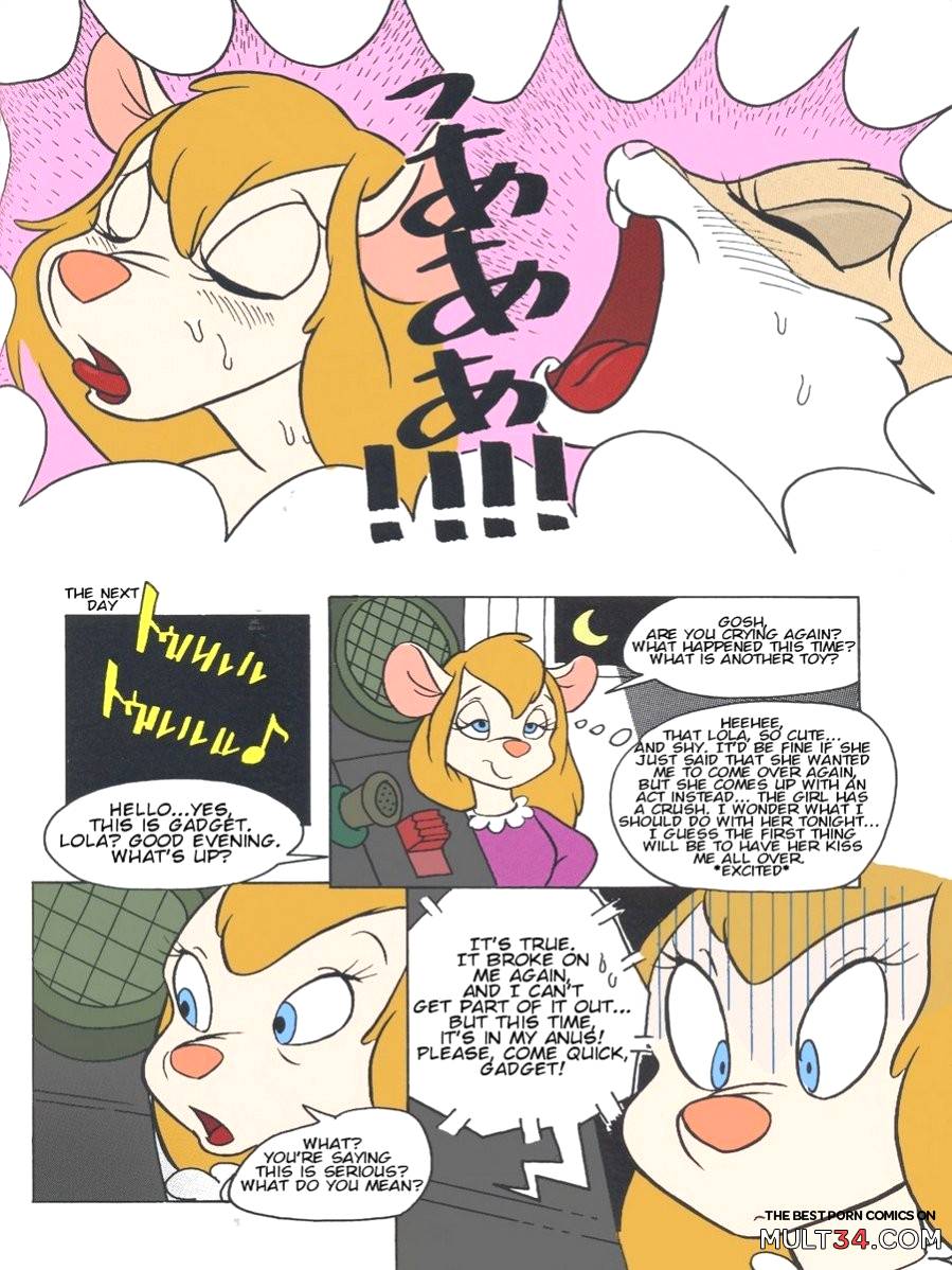 Gadget Hackwrench X Lola Bunny page 10