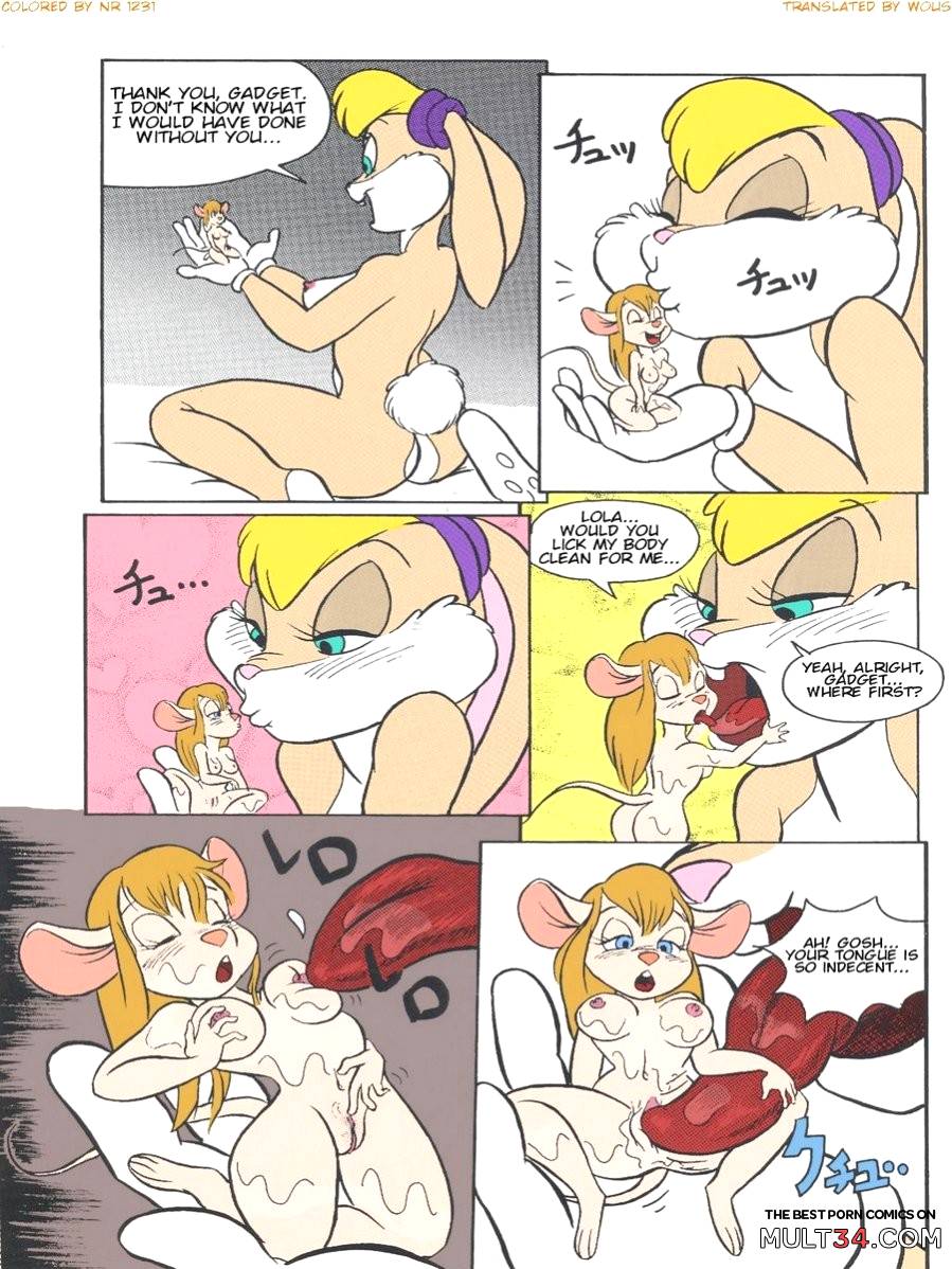 Gadget Hackwrench X Lola Bunny page 7
