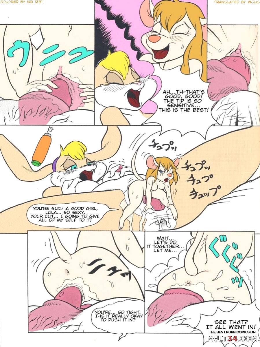 Gadget Hackwrench X Lola Bunny page 9