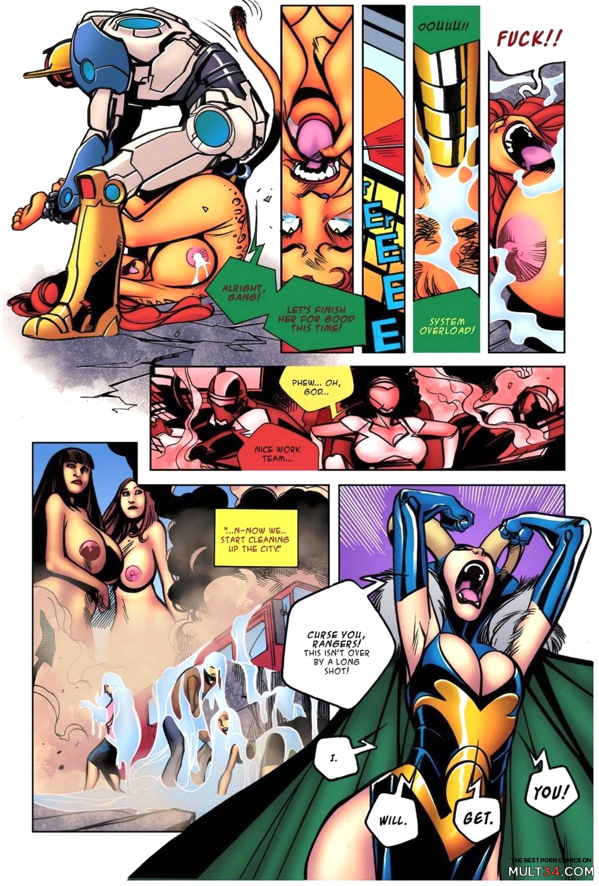 Giantess Rangers page 11