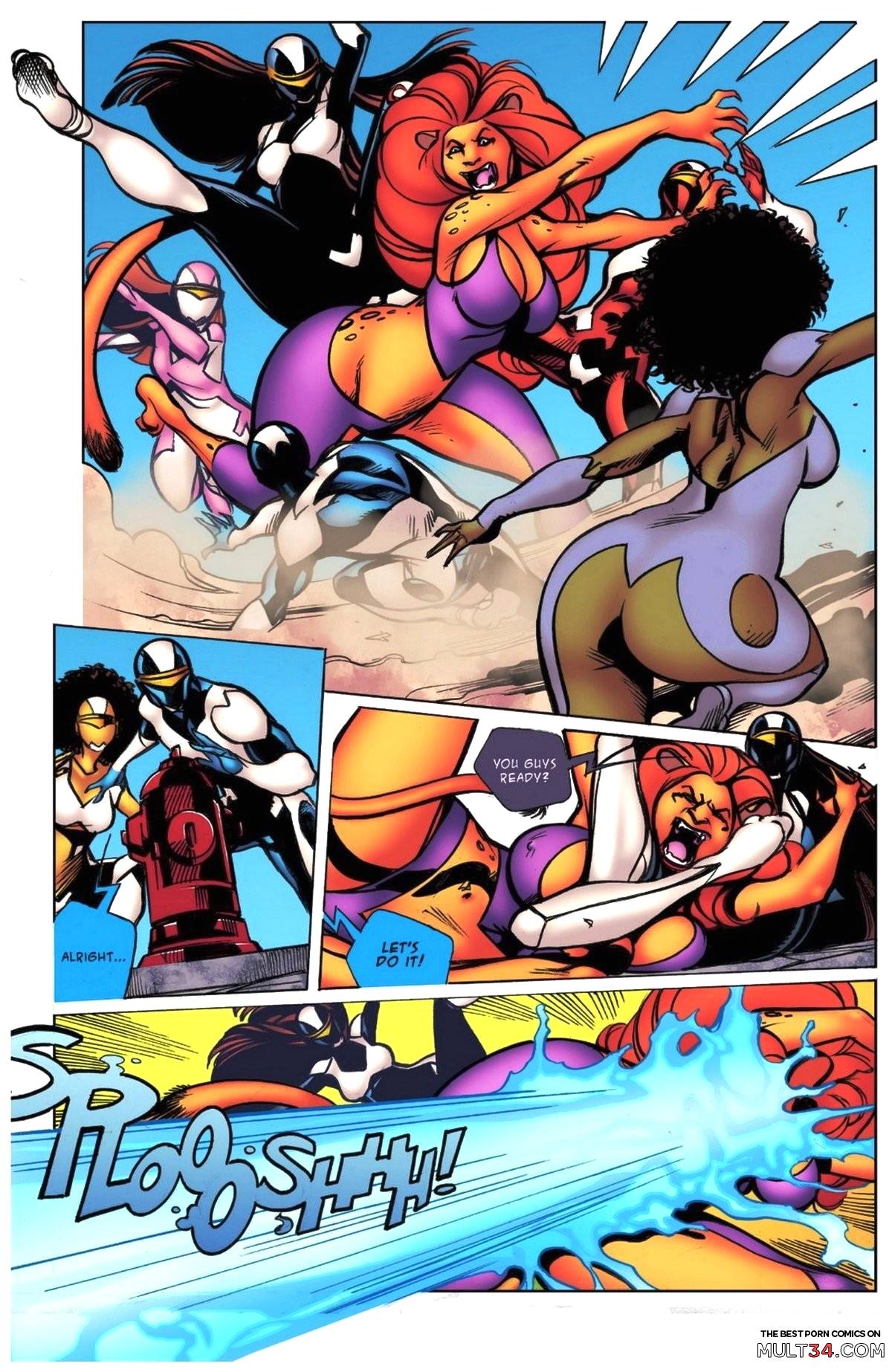 Giantess Rangers page 4