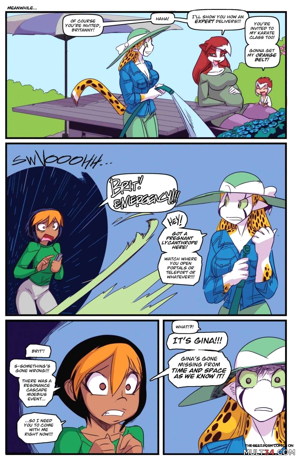 Gina Diggers Warnnerd of Mars page 101