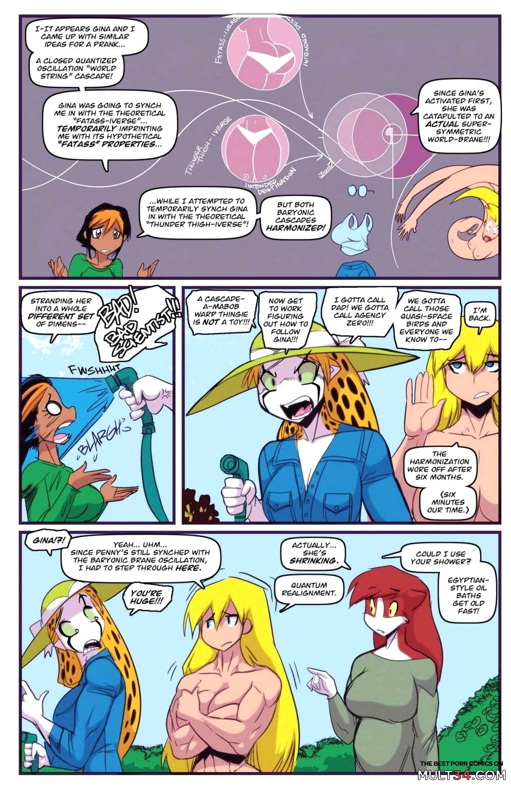 Gina Diggers Warnnerd of Mars page 102