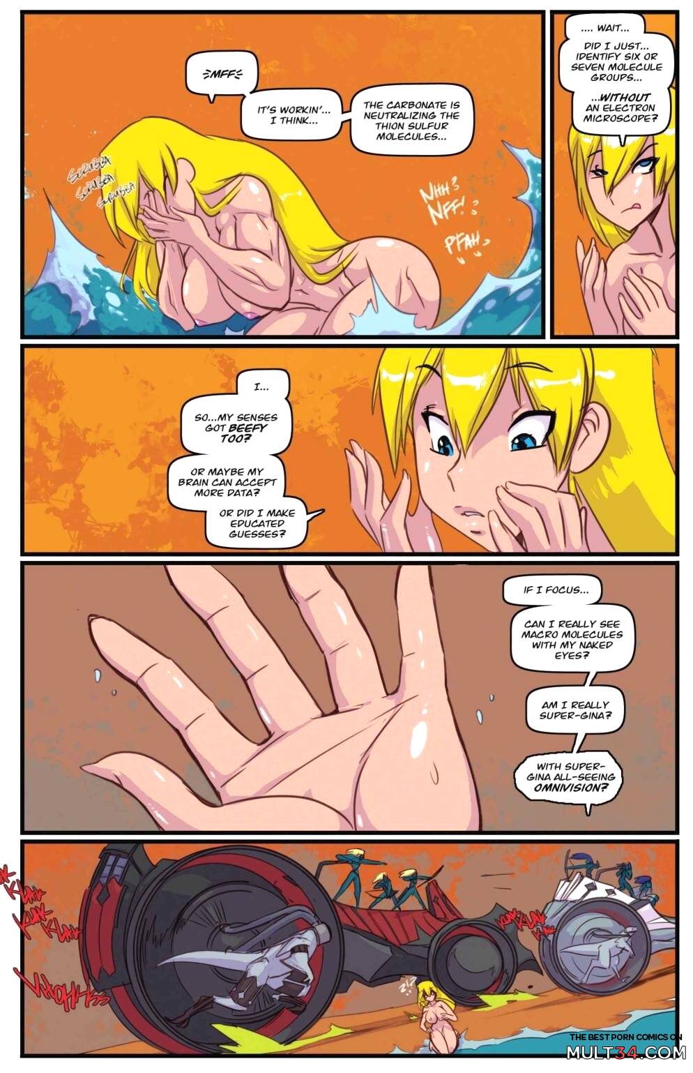 Gina Diggers Warnnerd of Mars page 12