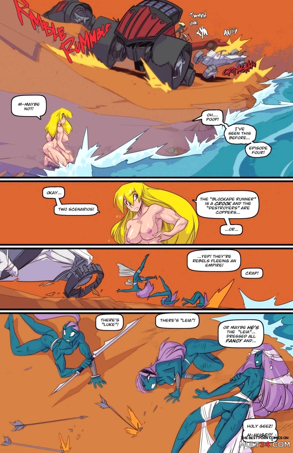 Gina Diggers Warnnerd of Mars page 13
