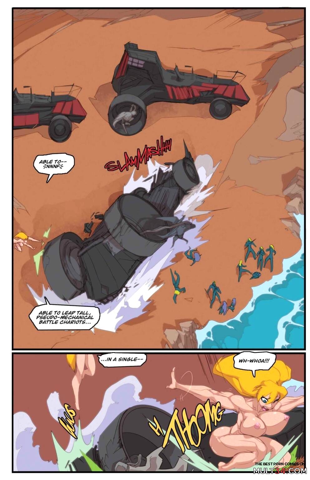 Gina Diggers Warnnerd of Mars page 18