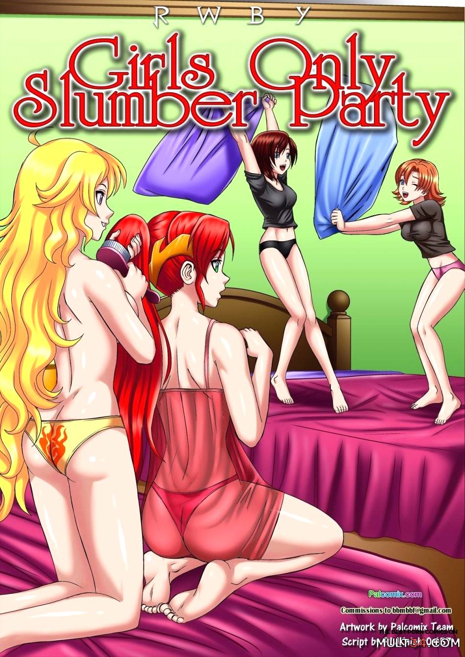 Girls only slumber party page 1
