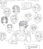 Gohan's First Date page 1