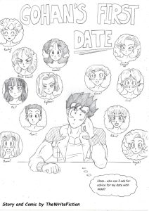 Gohan's First Date page 1