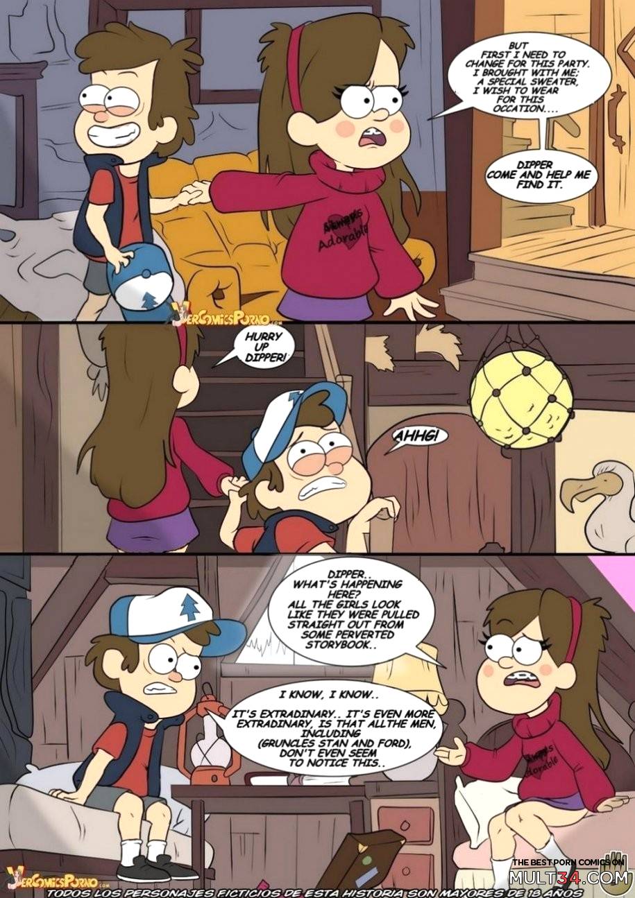 Gravity Falls One Summer Of Pleasure page 10