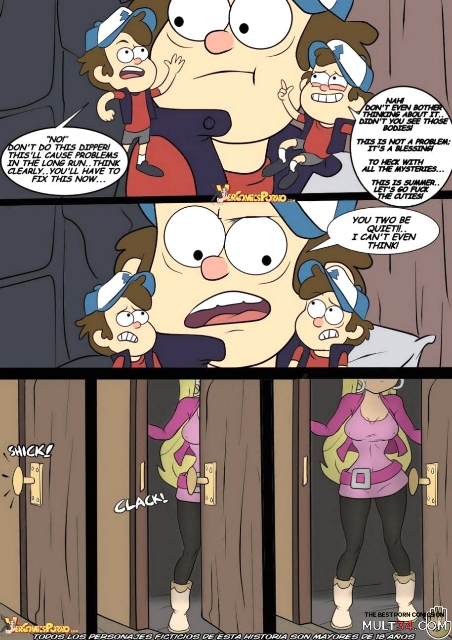 Gravity Falls One Summer Of Pleasure page 14