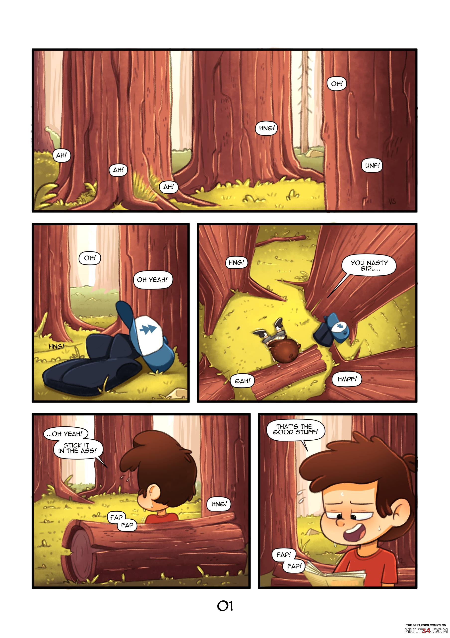 Gravity Falls - Secrets Of The Woods page 2