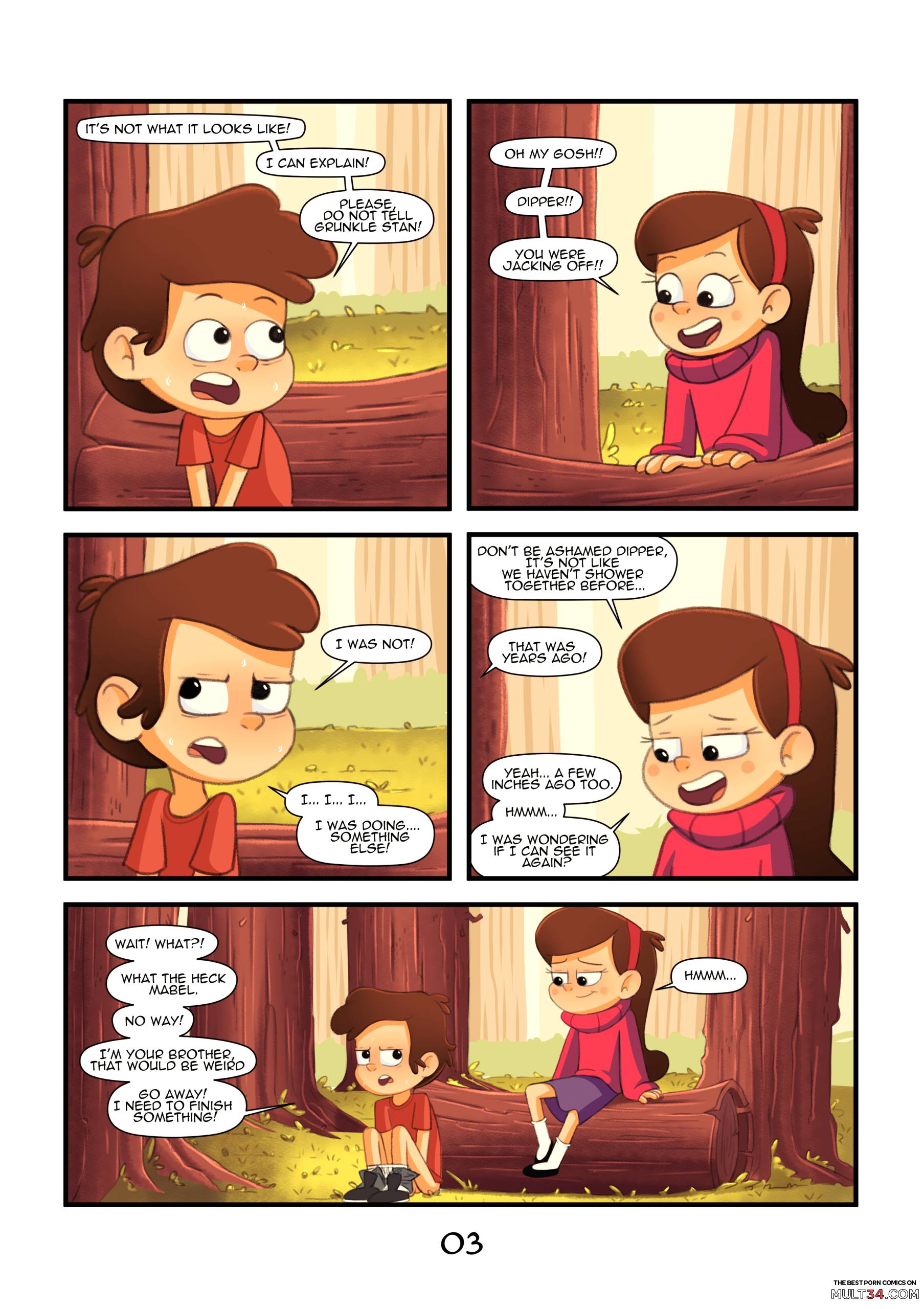 Gravity Falls - Secrets Of The Woods page 4