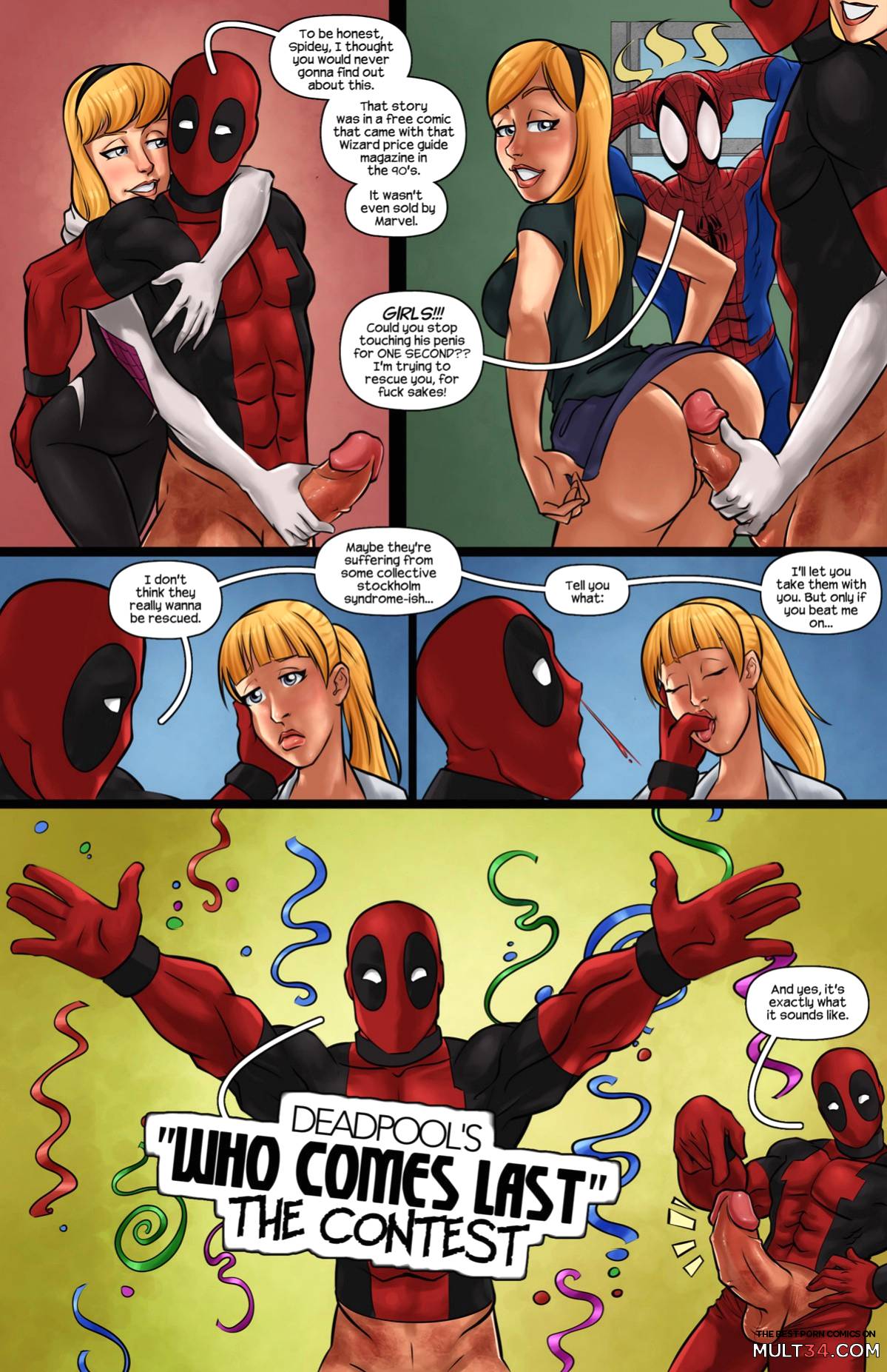Gwen Stacies are the sole property of Deadpool page 4