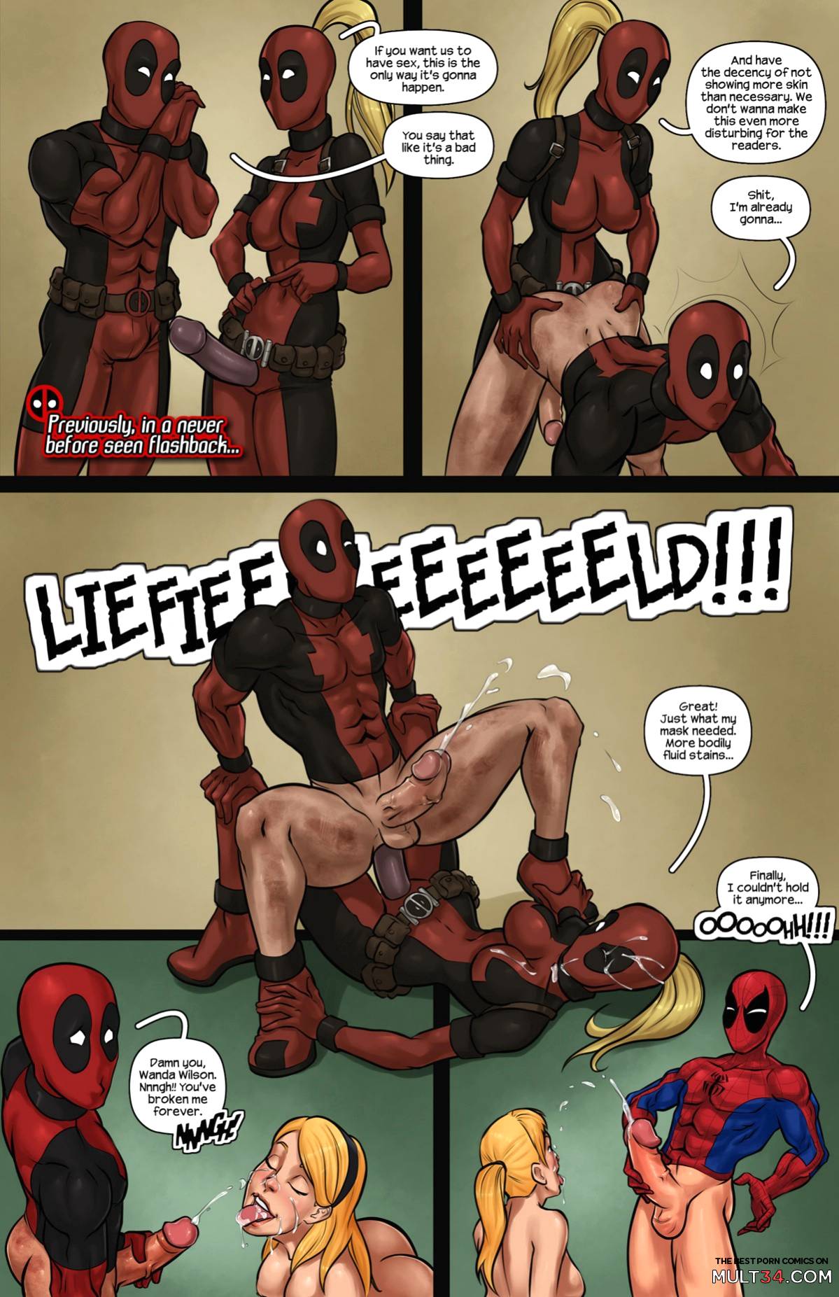 Gwen Stacies are the sole property of Deadpool page 9