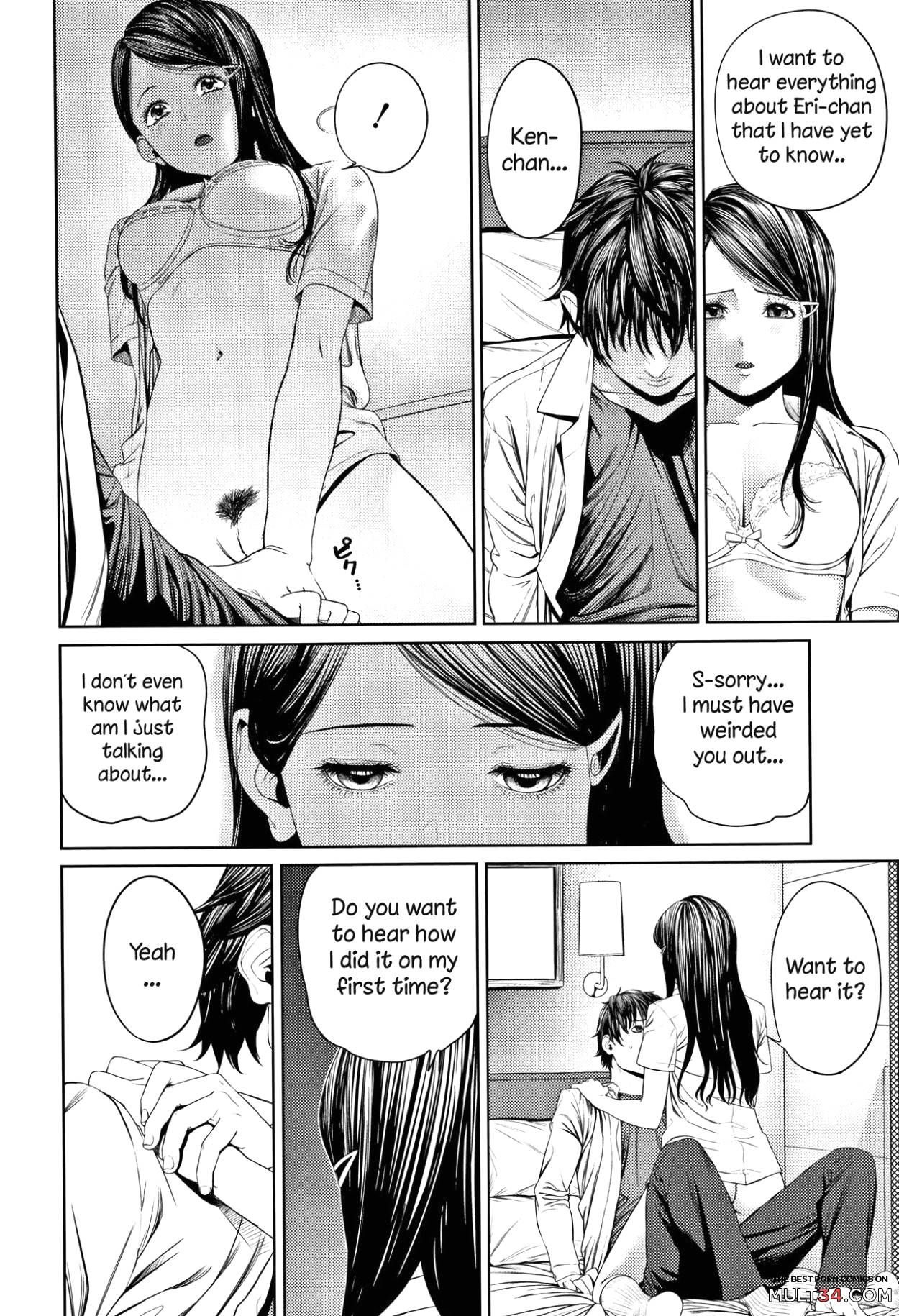 Hajimete no.. page 8