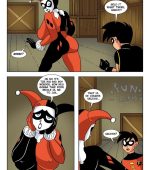 Harley and Robin in "The Deal" page 1