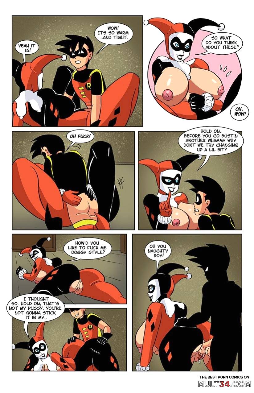 Harley and Robin in "The Deal" page 5