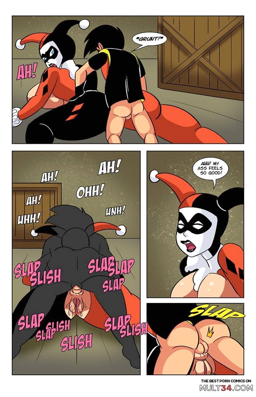Harley and Robin in "The Deal" page 7