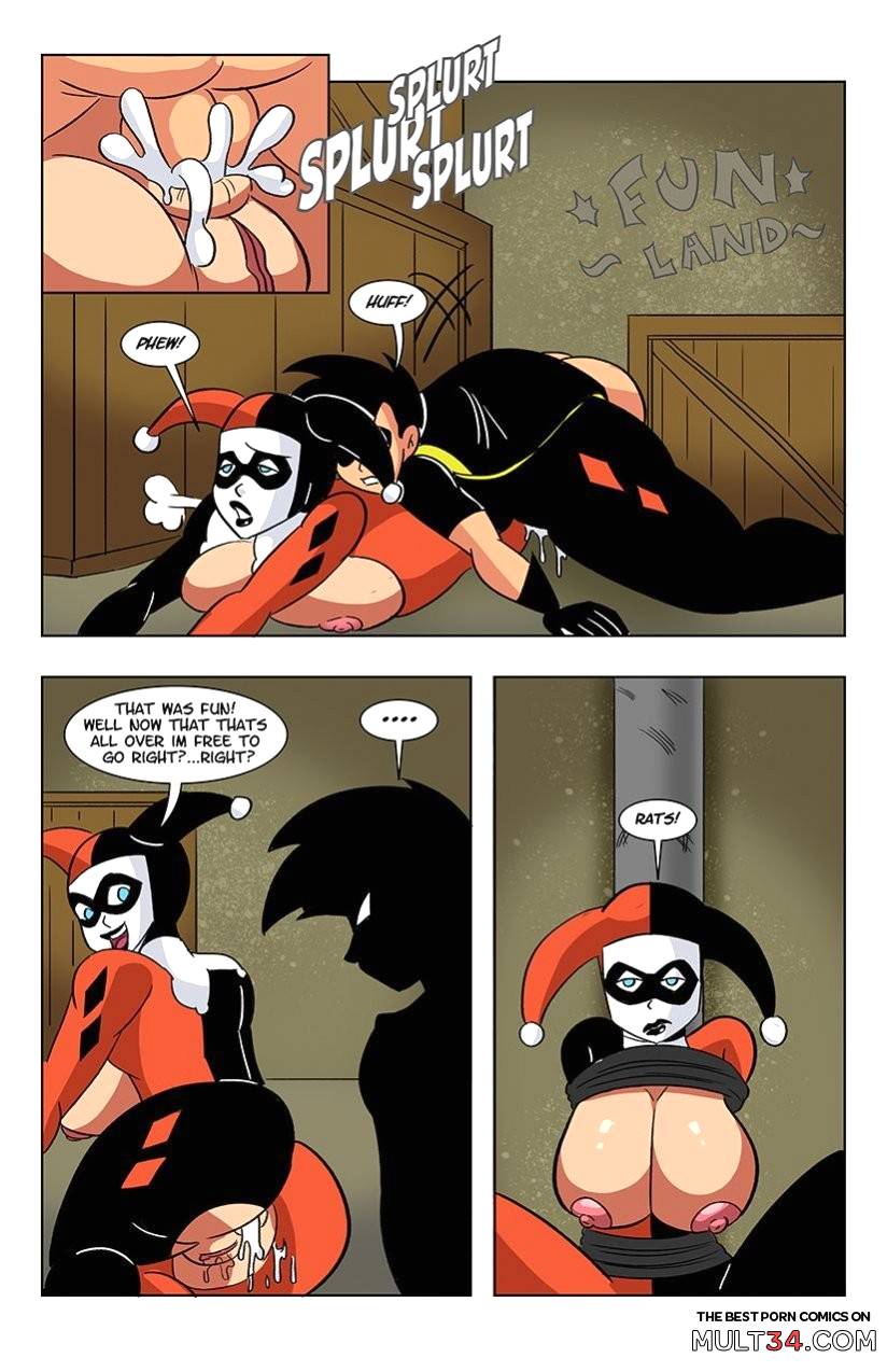 Harley and Robin in "The Deal" page 8