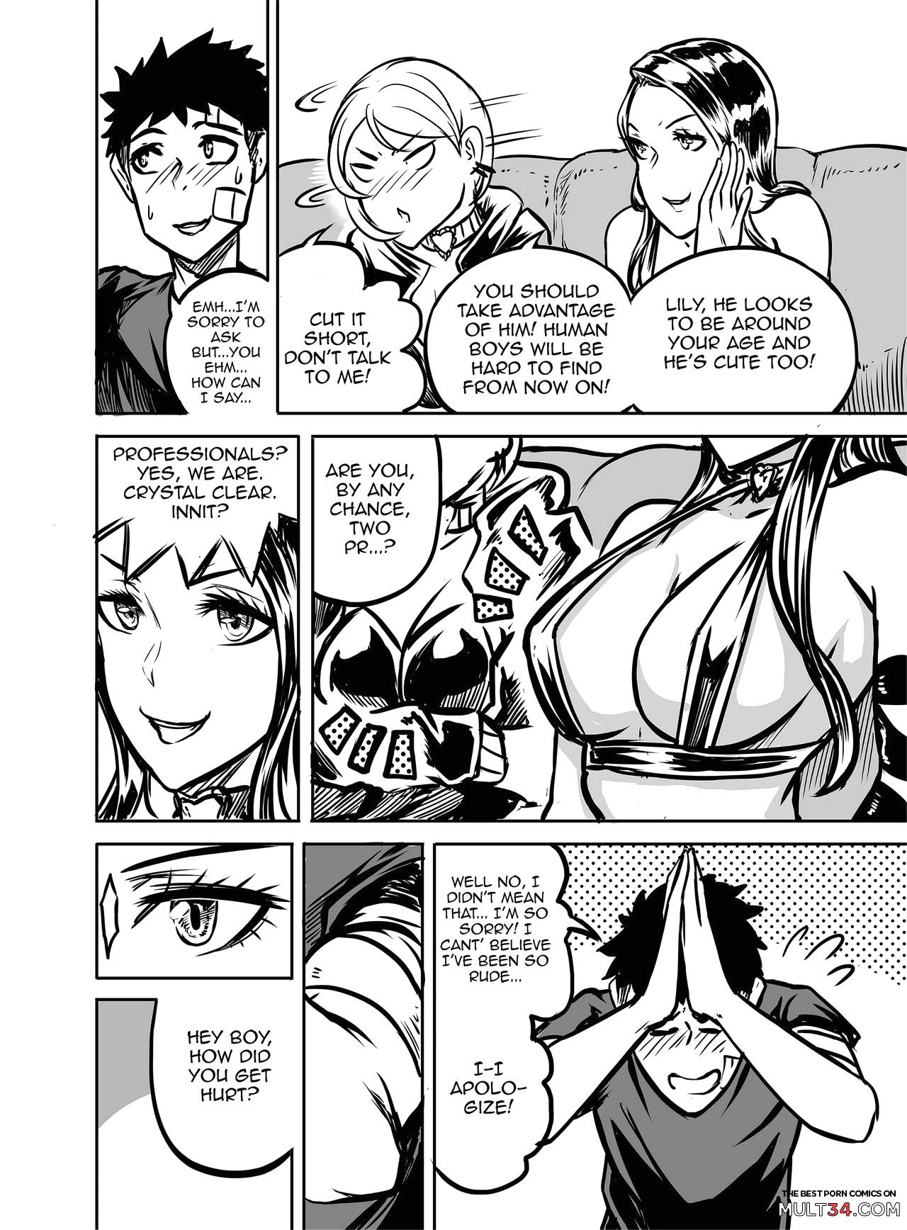 Hentai Demon Huntress 6 page 10