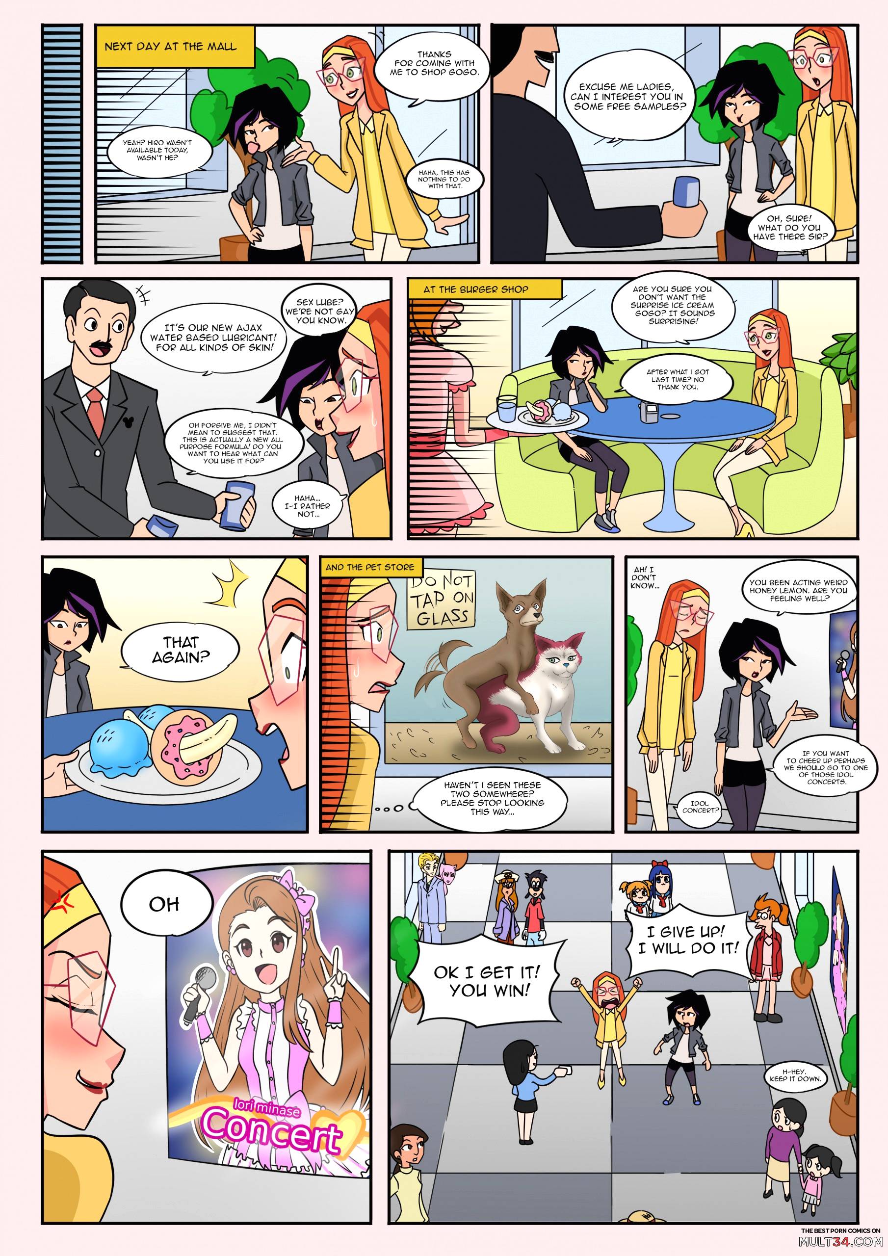 Hiro + Honey Analoving Mini-Book porn comic - the best cartoon porn comics,  Rule 34 | MULT34