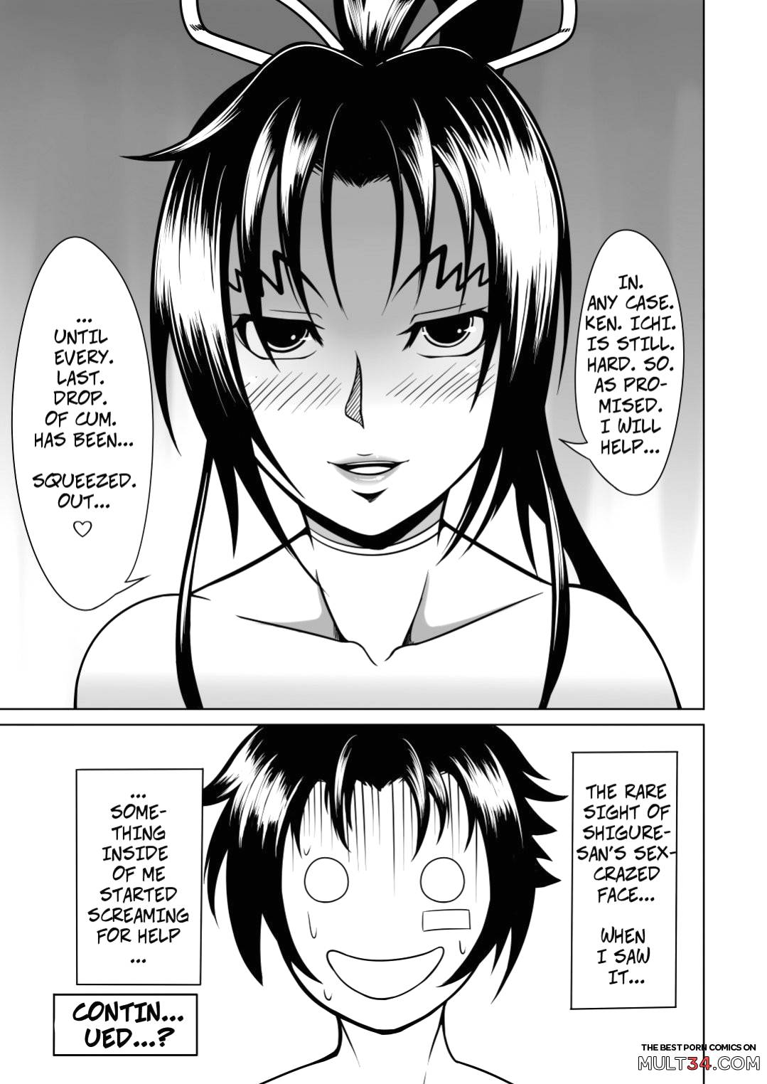 History's Strongest Bitch: Shigure Kosaka page 45