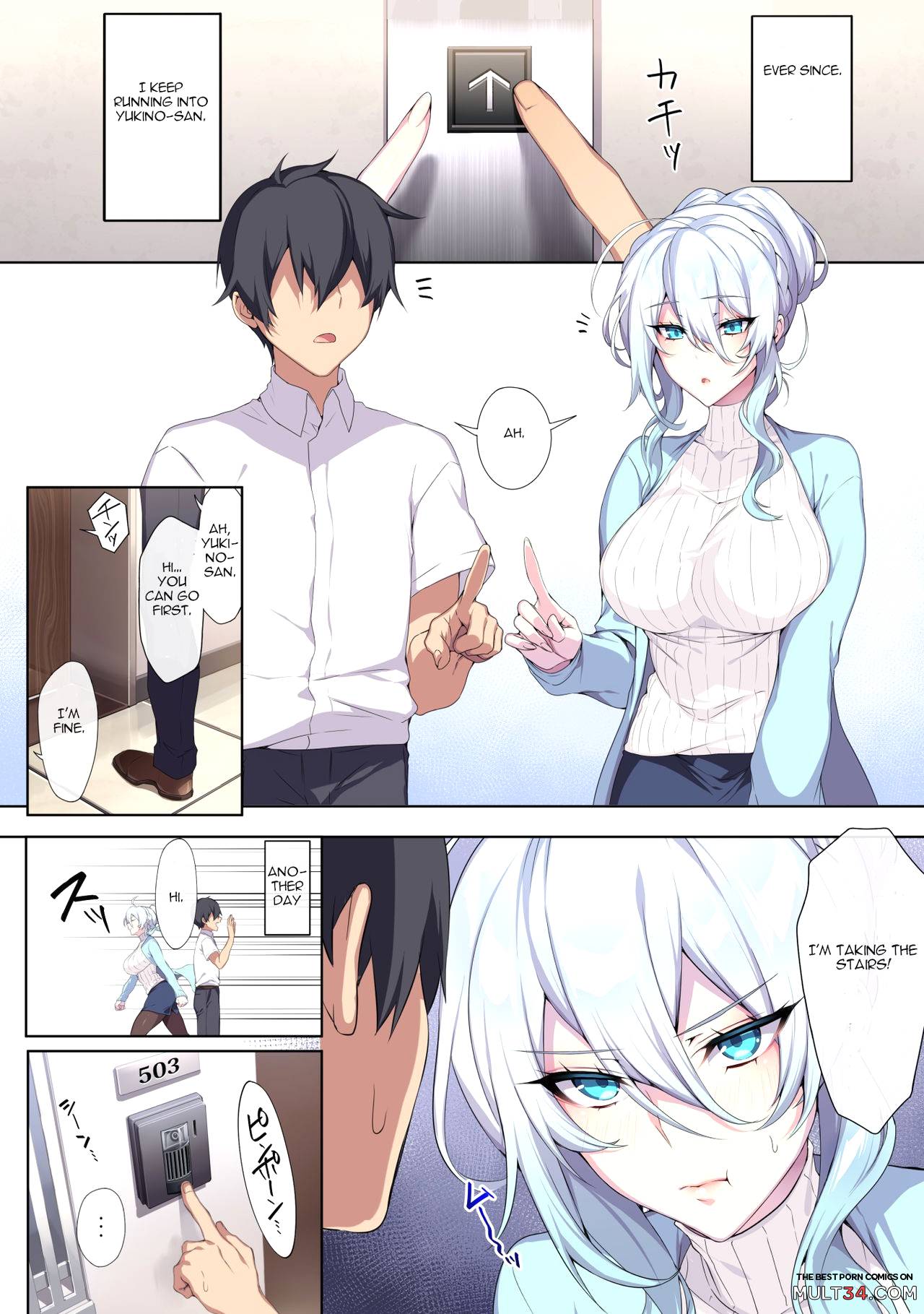 Hitozukiai ga Nigate na Miboujin no Yukionna-san to Noroi no Yubiwa page 10