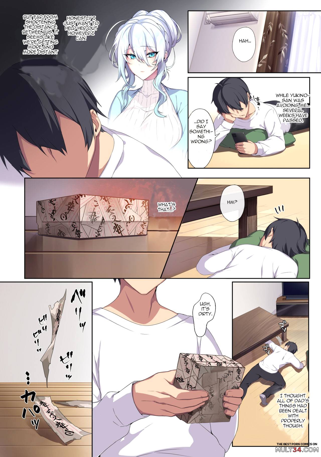 Hitozukiai ga Nigate na Miboujin no Yukionna-san to Noroi no Yubiwa page 11