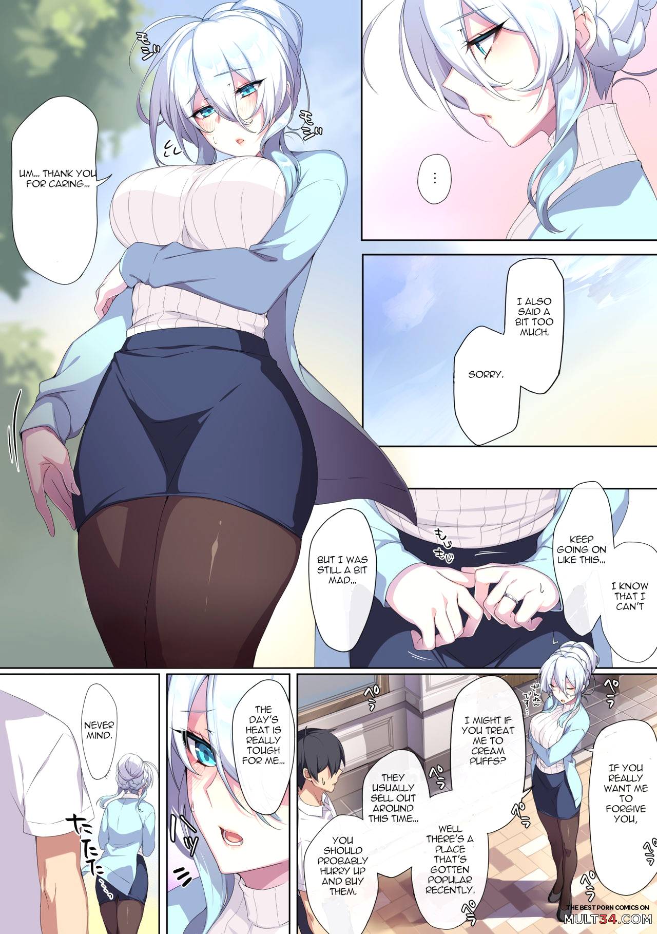 Hitozukiai ga Nigate na Miboujin no Yukionna-san to Noroi no Yubiwa page 37