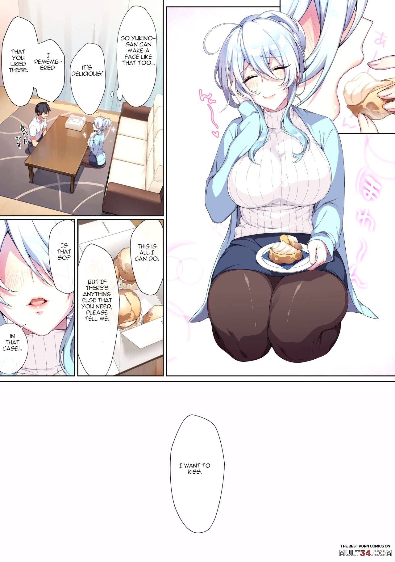 Hitozukiai ga Nigate na Miboujin no Yukionna-san to Noroi no Yubiwa page 44