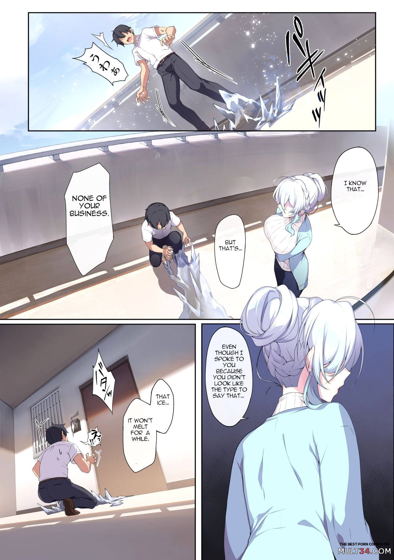 Hitozukiai ga Nigate na Miboujin no Yukionna-san to Noroi no Yubiwa page 9
