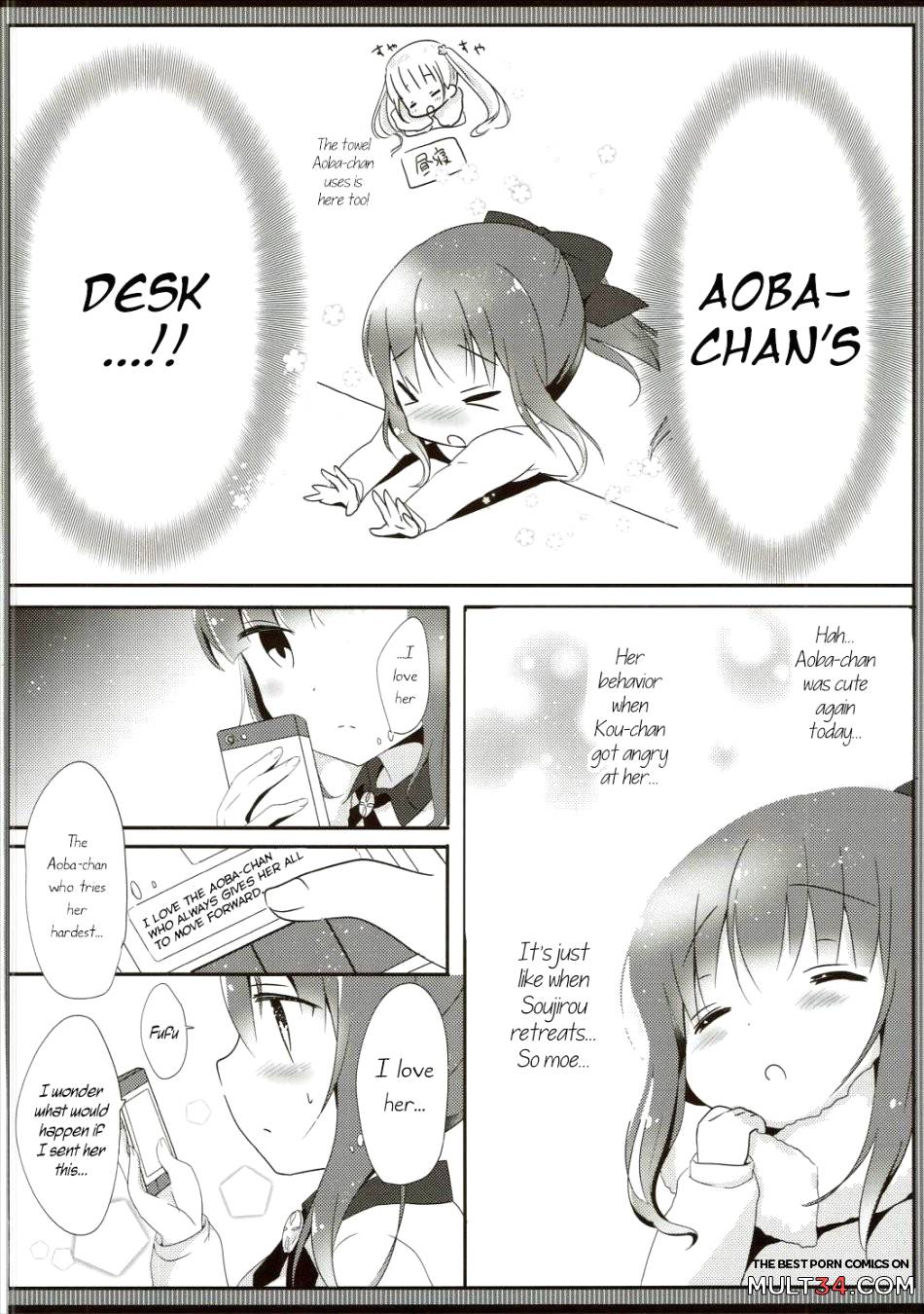 I Love the Gentle Aoba-chan...!? page 5