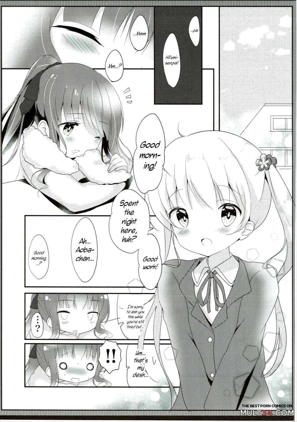 I Love the Gentle Aoba-chan...!? page 8