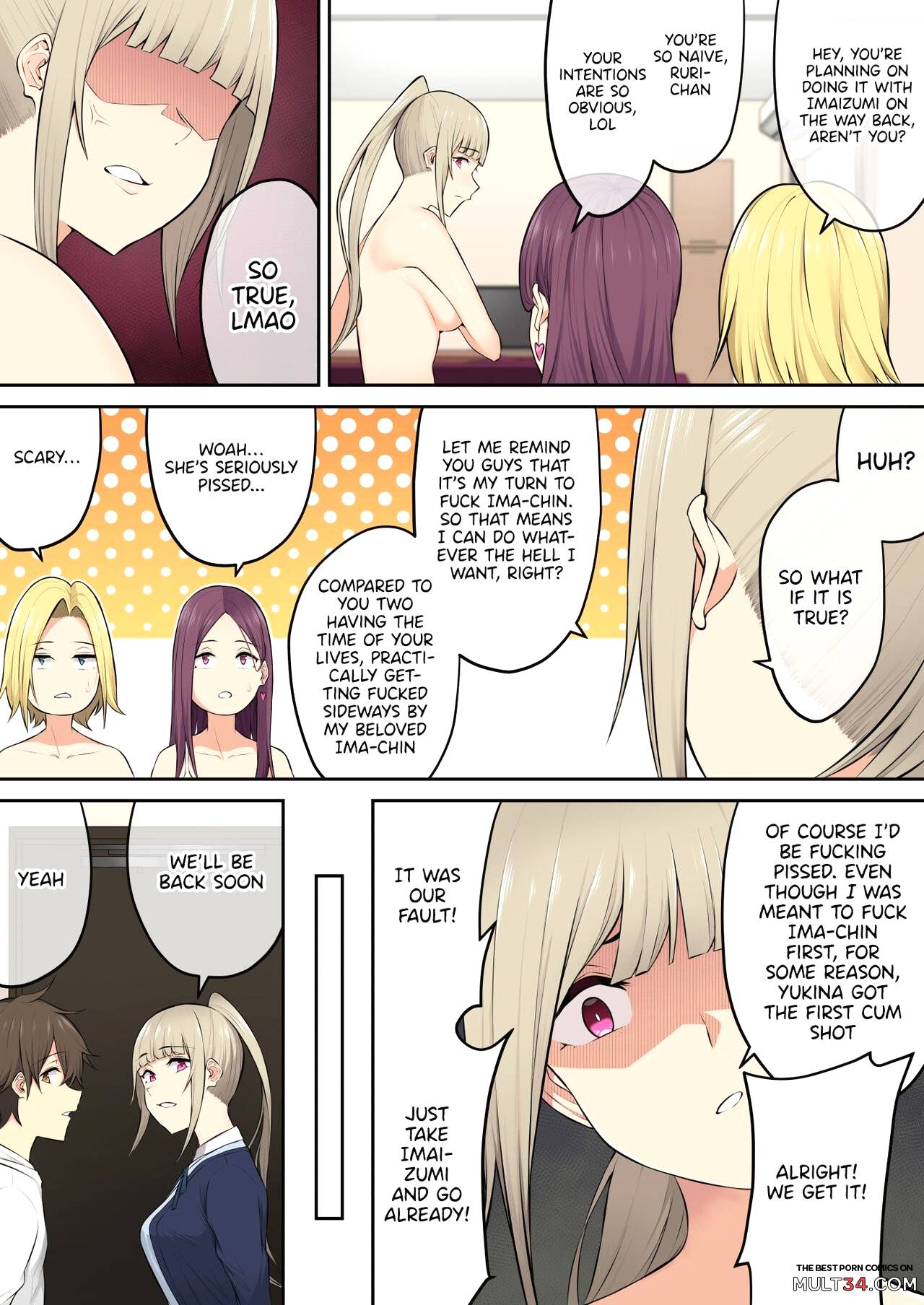 Imaizumi Brings all the Gyarus To His House 4 page 26