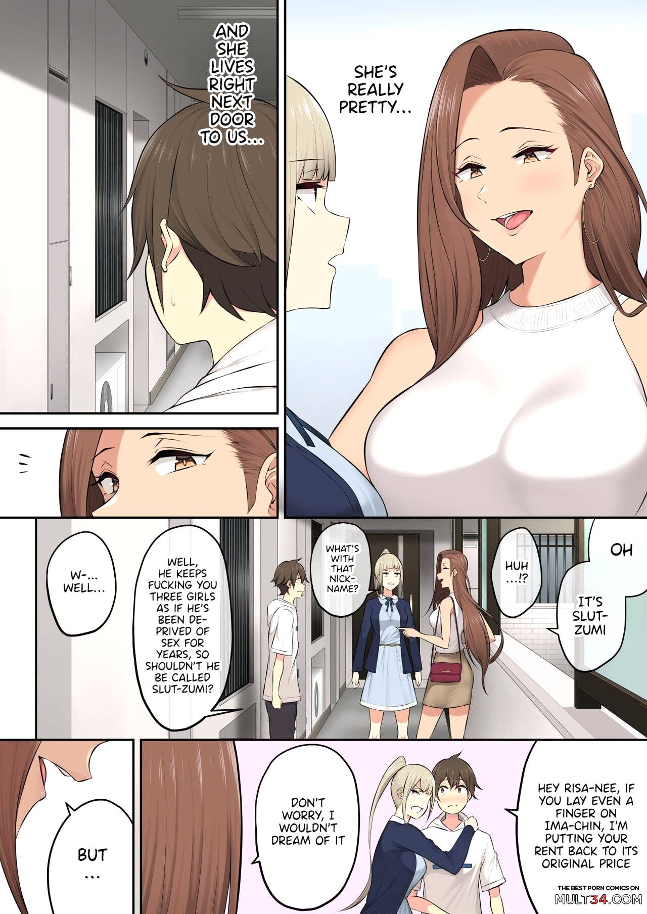 Imaizumi Brings all the Gyarus To His House 4 page 28
