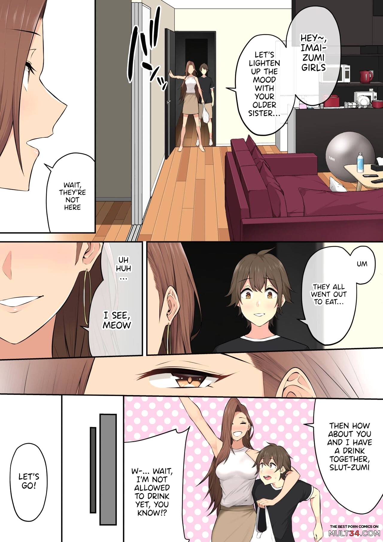 Imaizumi Brings all the Gyarus To His House 4 page 44