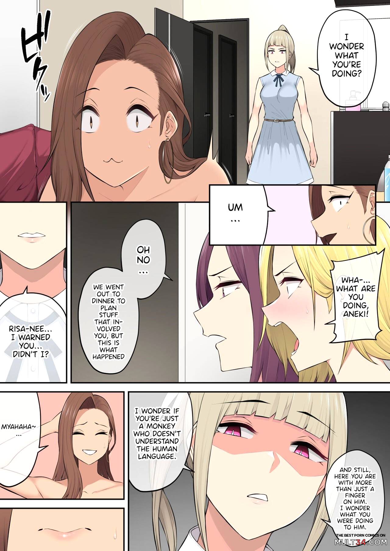Imaizumi Brings all the Gyarus To His House 4 page 59