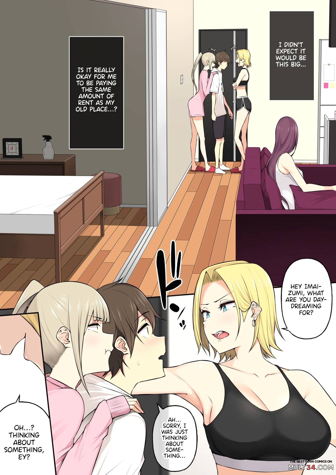 Imaizumi Brings all the Gyarus To His House 4 page 6