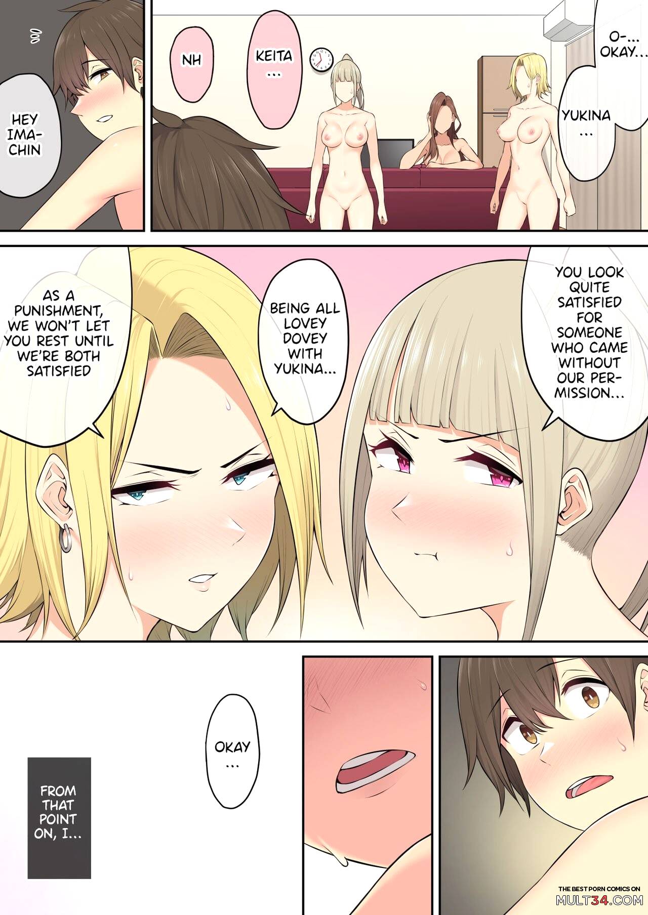 Imaizumi Brings all the Gyarus To His House 4 page 72