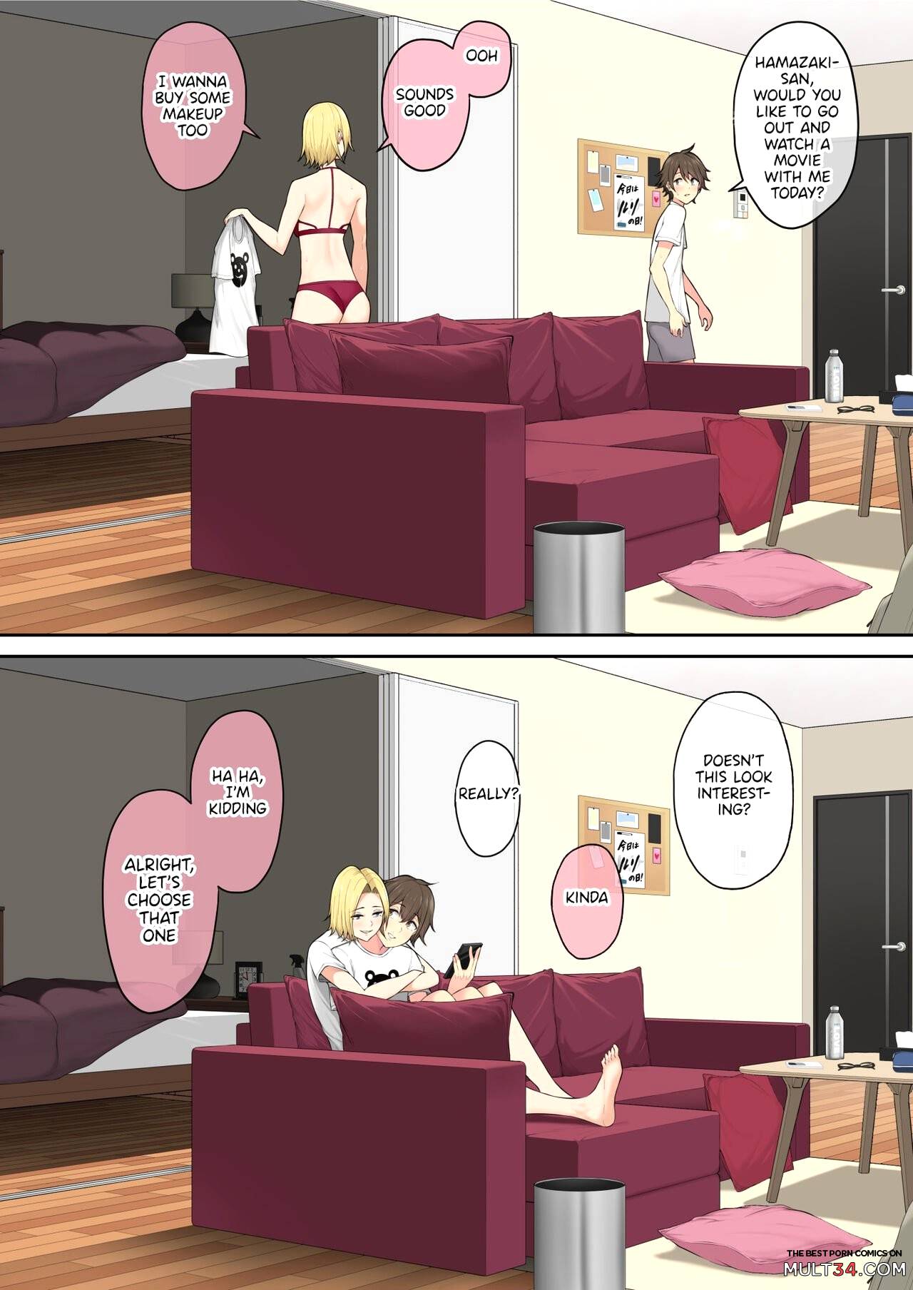 Imaizumi Brings all the Gyarus To His House 4 page 79
