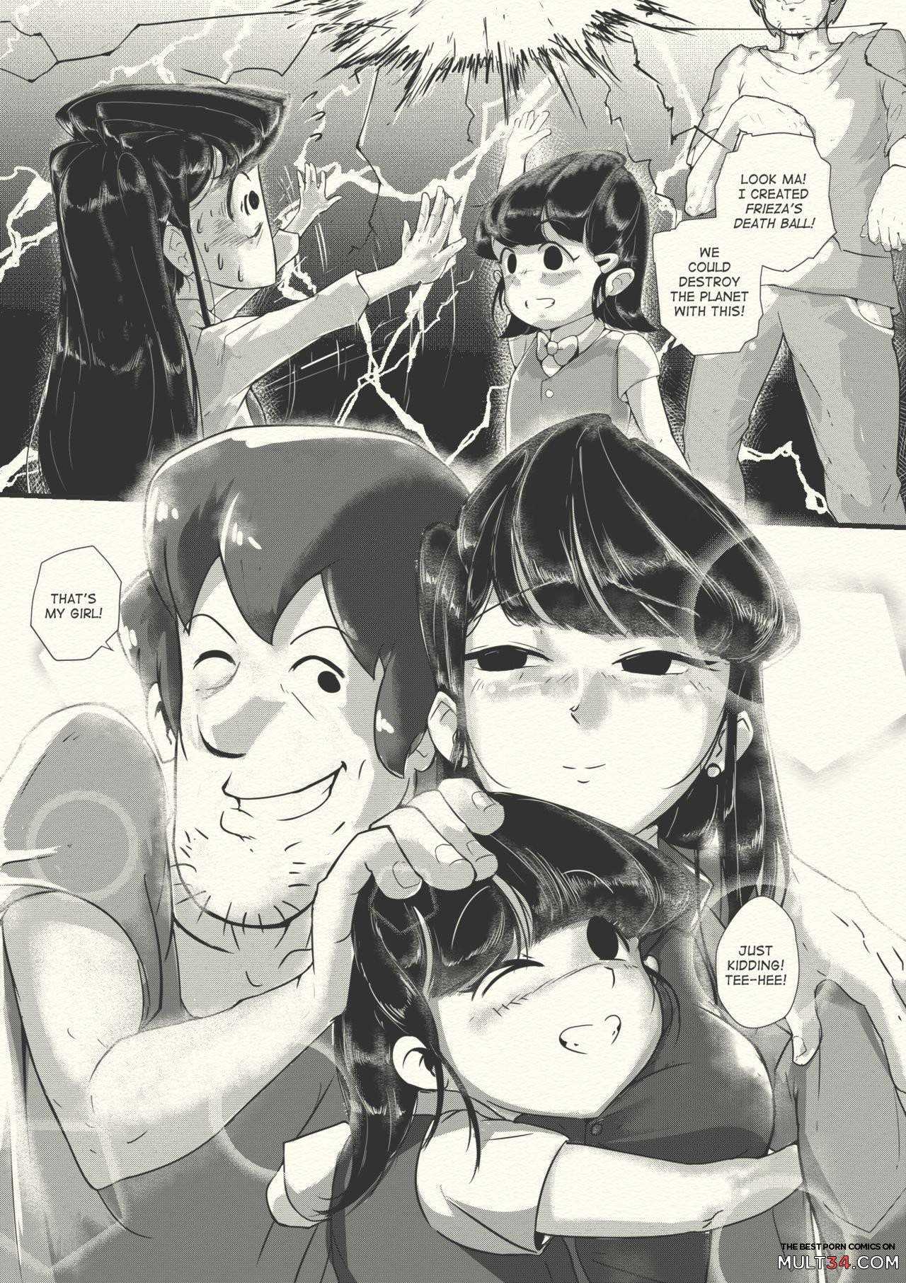 Komi-san Comics page 14