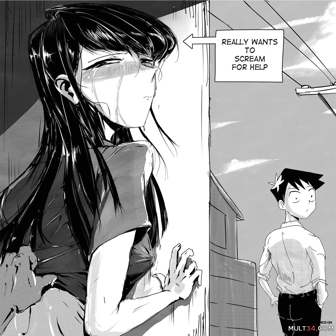 Komi-san Comics page 2