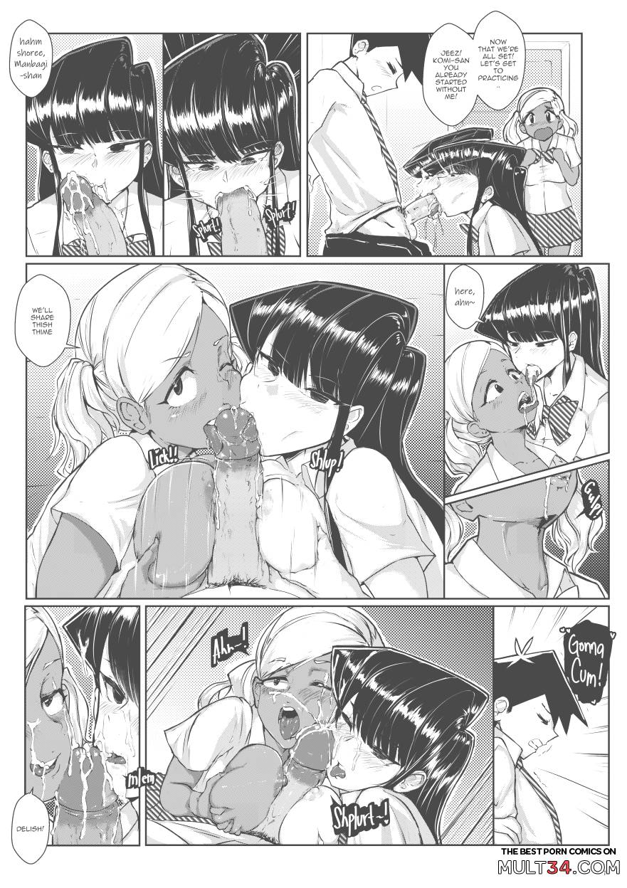 Komi-san Comics page 20