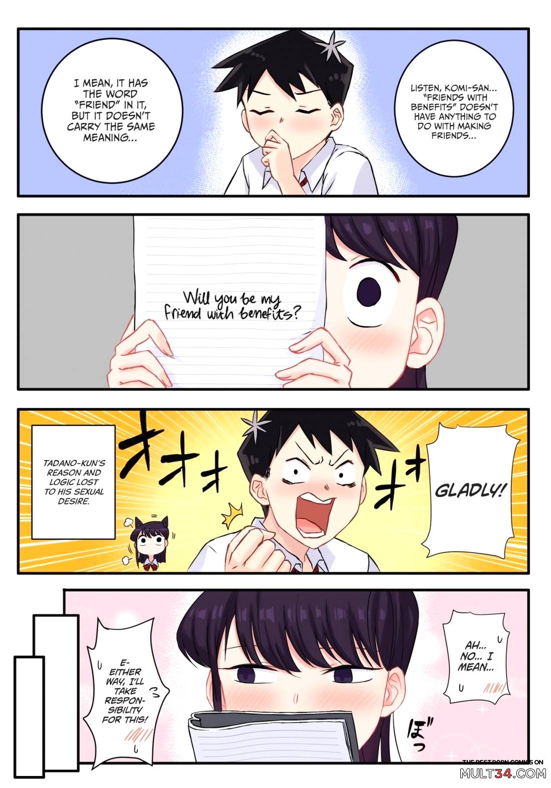 Komi-san has Strange Ideas about Sex page 7