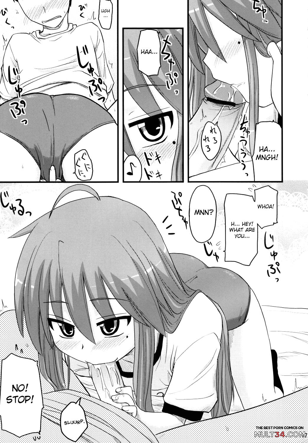 Konata and Oh-zu 4 people each and every one + 1 page 13