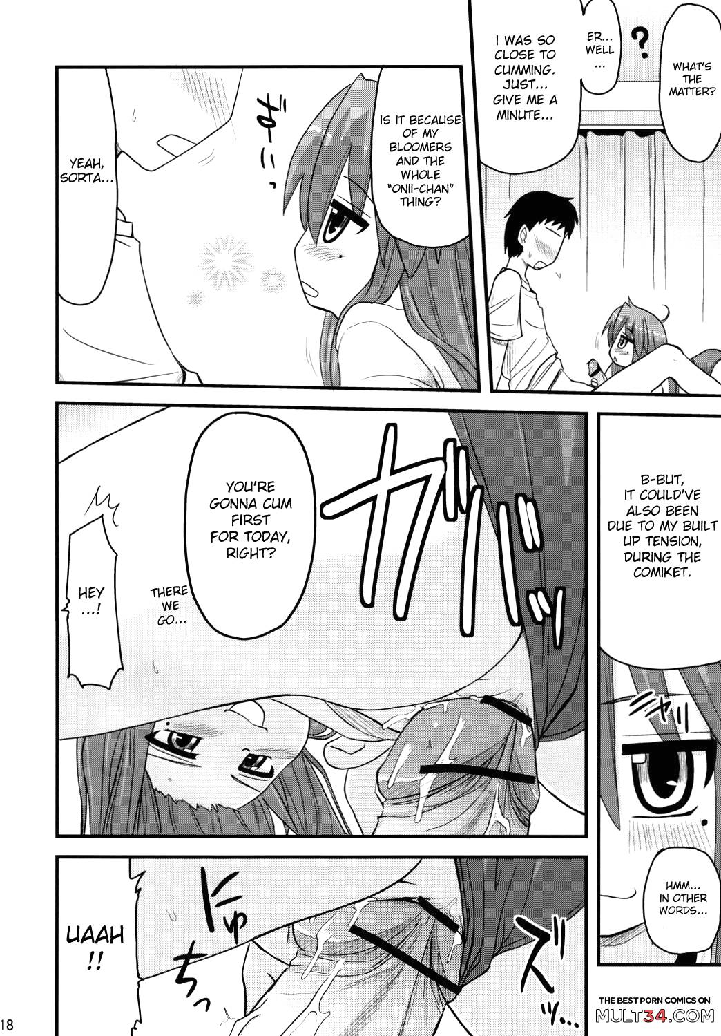 Konata and Oh-zu 4 people each and every one + 1 page 14