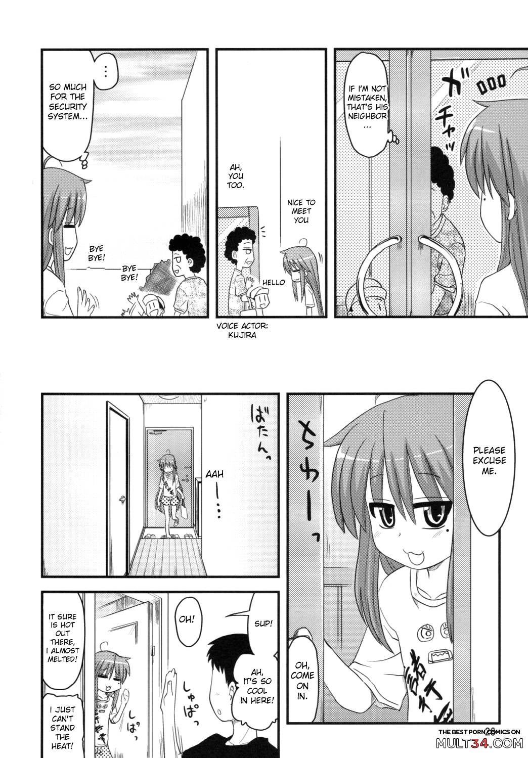 Konata and Oh-zu 4 people each and every one + 1 page 22