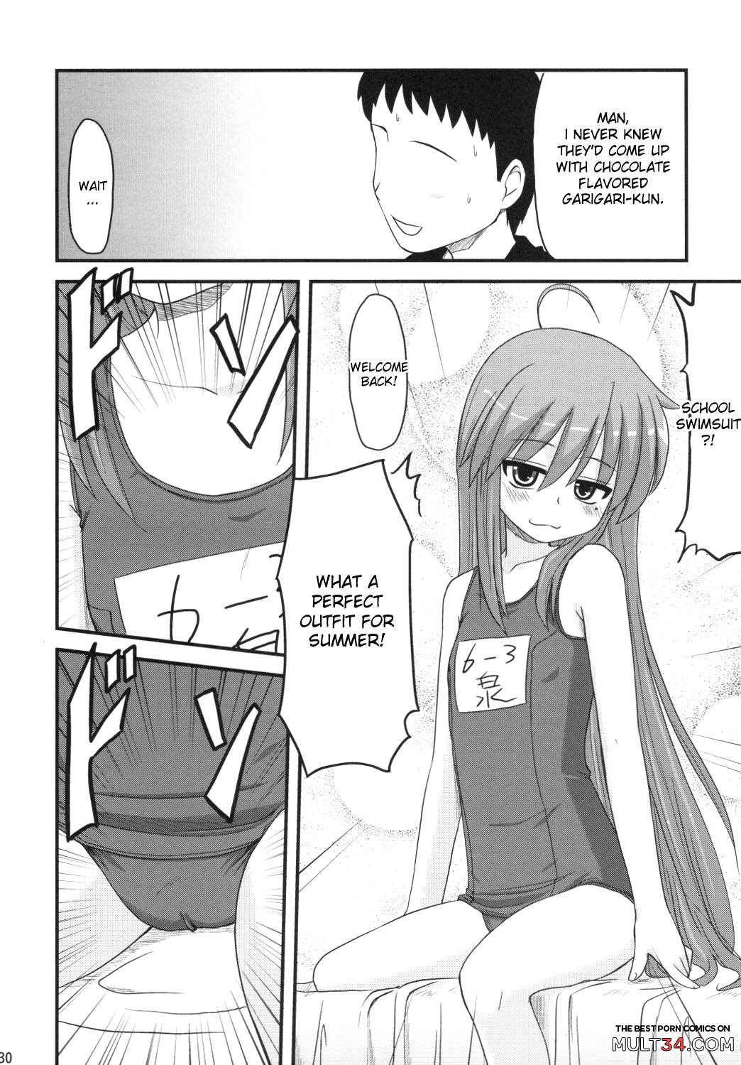 Konata and Oh-zu 4 people each and every one + 1 page 26